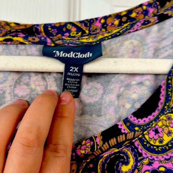 ModCloth Pasley Blouse - Picture 6 of 7